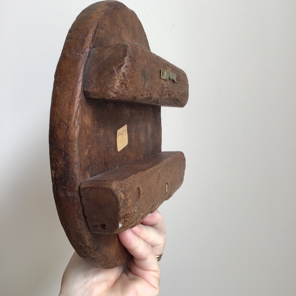 ANTIQUE Maple Sugar Wood MOLD - Picture 5 of 7